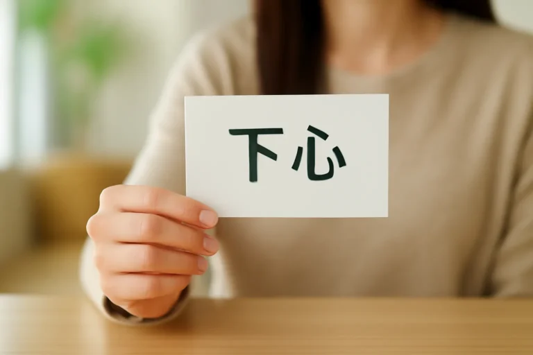 「下心」の言い換え｜類語の違いと場面別に自然に伝える例文