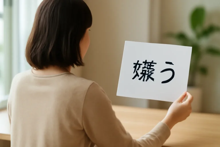 「嫌う」の言い換え表現｜感情の強さと文脈に合う自然な選び方