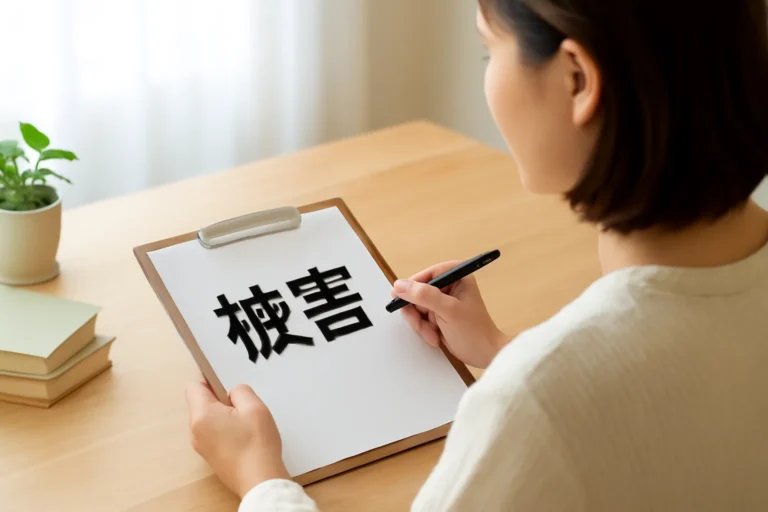 「被害」の言い換え一覧｜対象・原因・深刻度で選ぶ自然な表現