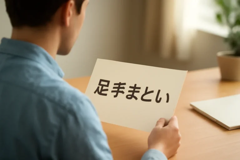 「足手まとい」の言い換え｜人を否定しない柔らかな表現とビジネス例文